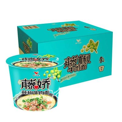 统一藤娇藤椒牛肉桶12桶