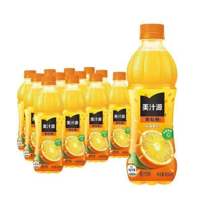 美汁源果粒橙450ml*24瓶