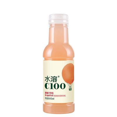 水溶C100（西柚味）445ml*15瓶