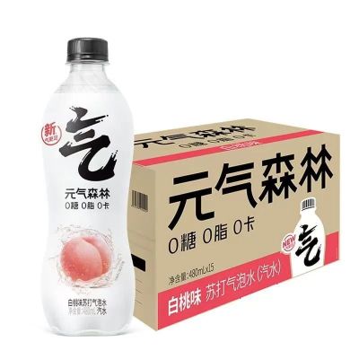元气森林夏白桃味480ml*15瓶