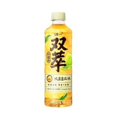 统一双萃柠茶鸭屎香500ml*15瓶