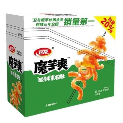 卫龙魔芋爽素毛肚（酸辣味）15g*20包