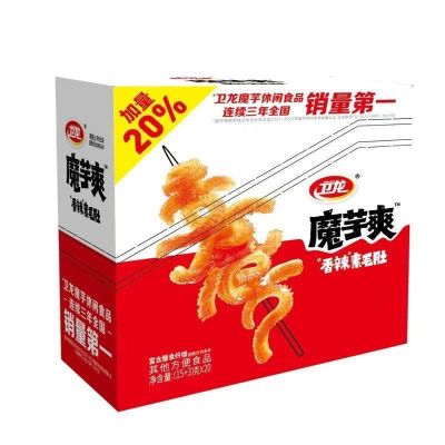卫龙魔芋爽素毛肚（香辣味）15g*20包