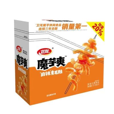 卫龙魔芋爽素毛肚（麻辣味）15g*20包