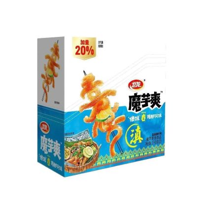卫龙魔芋爽素毛肚（卫龙魔芋爽素毛肚香辣味）15g*20包